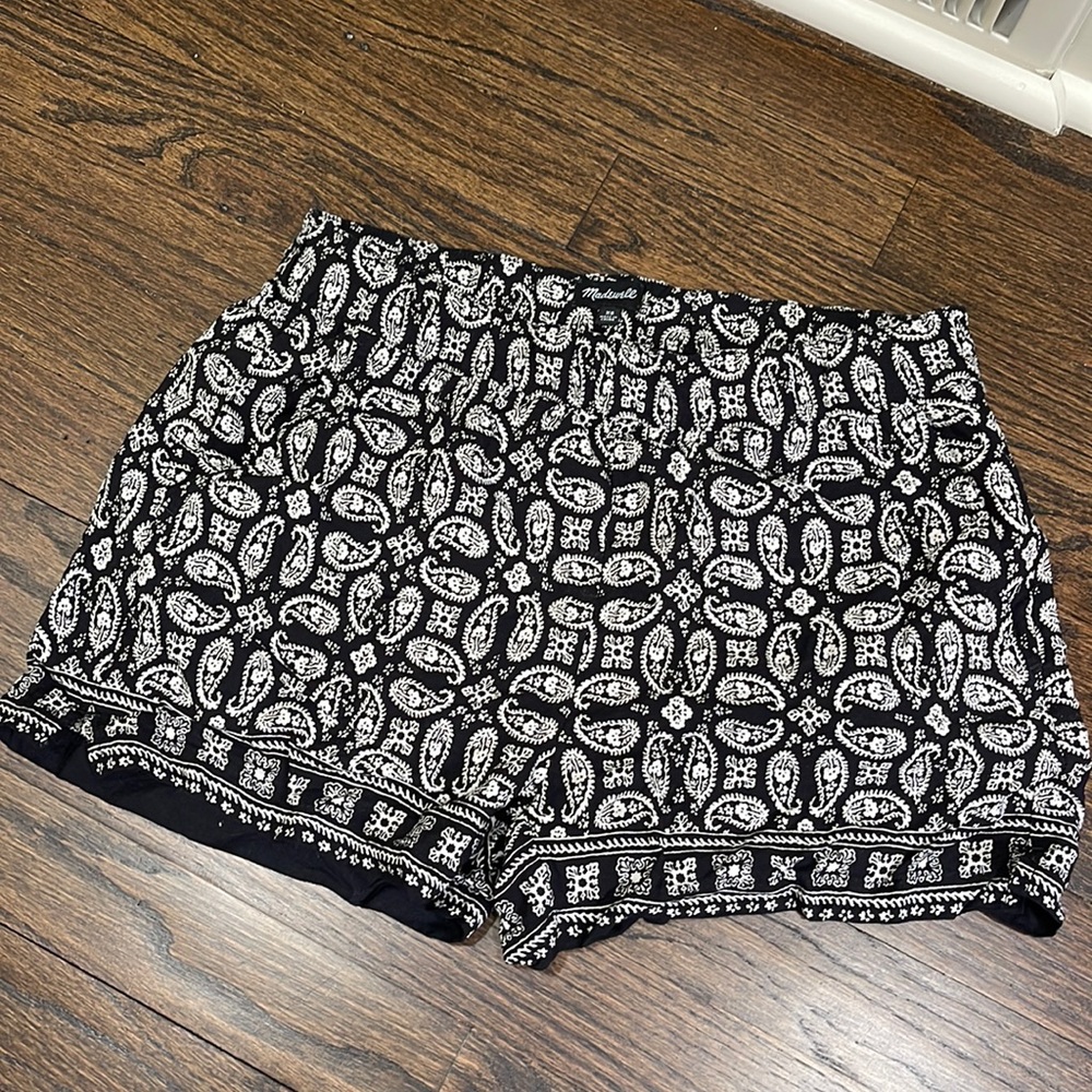 Madewell paisley shorts